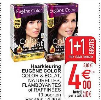 Cora Haarkleuring Eugène Color aanbieding