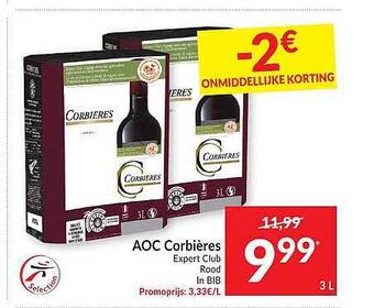 Intermarché Aoc Corbières aanbieding