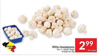 Intermarché Witte Champignons aanbieding