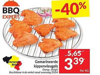 Intermarché Gemarineerde Kippenvleugels aanbieding