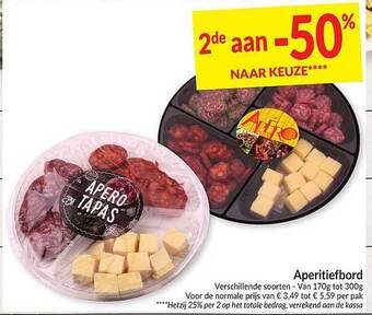 Intermarché Aperitiefbord aanbieding