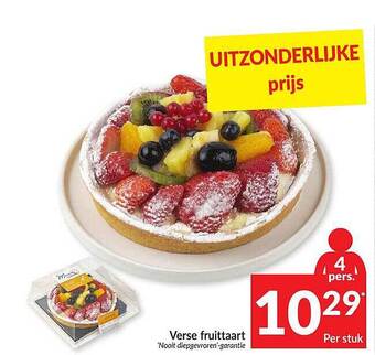 Intermarché Verse Fruittaart aanbieding