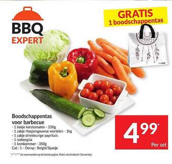 Intermarché Boodschappentas Voor Barbecue aanbieding