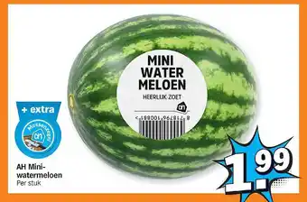 Albert Heijn Mini Waermeloen aanbieding