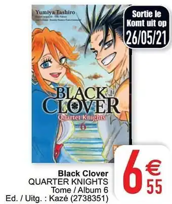 Cora Black clover quarter knights aanbieding