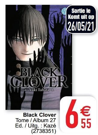 Cora Black clover aanbieding