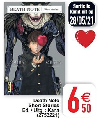 Cora Death note short stories aanbieding