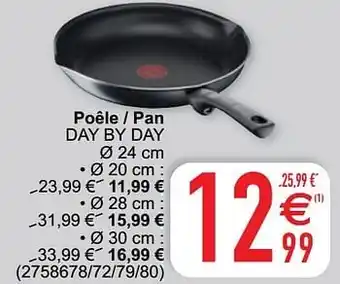 Cora Poêle - pan day by day aanbieding