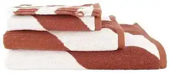 HEMA HEMA Handdoek - Zware Kwaliteit Terra (terra) aanbieding