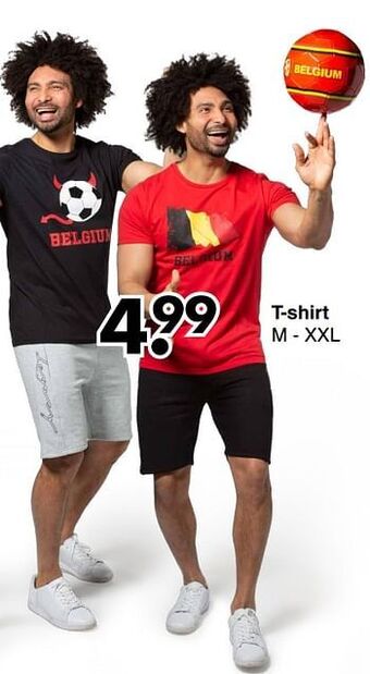Wibra T-shirt aanbieding