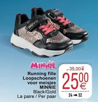 Cora Running fille loopschoenen voor meisjes minnie aanbieding