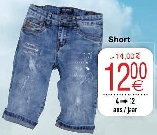 Cora Short aanbieding