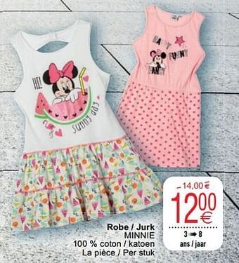 Cora Robe - jurk minnie aanbieding