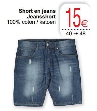 Cora Short en jeans jeansshort aanbieding