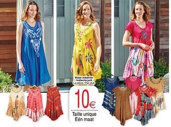 Cora Robe indienne indische jurk aanbieding