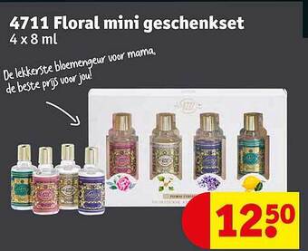 Kruidvat 4711 Floral Mini Geschenkset aanbieding