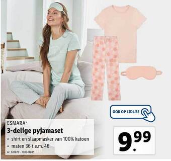 3 Delige Pyjamaset