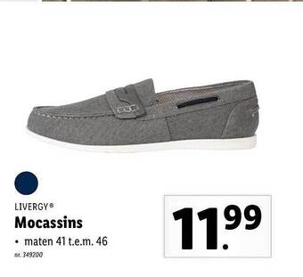 Lidl Mocassins aanbieding