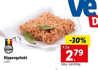 Lidl Kippengehakt aanbieding