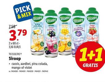 Lidl Siroop aanbieding