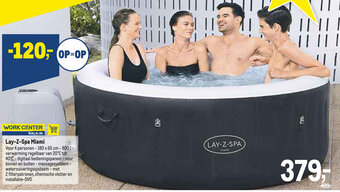 Makro Lay-Z-Spa Miami aanbieding