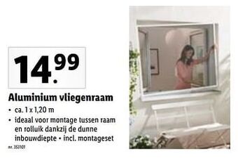 Aluminium vliegenraam
