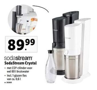 Lidl Sodastream crystal aanbieding