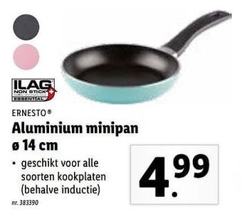 Lidl Aluminium minipan aanbieding