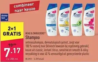 ALDI Shampoo aanbieding