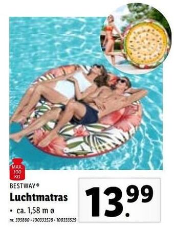 Lidl Luchtmatras aanbieding