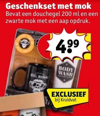 Kruidvat Geschenkset met mok aanbieding