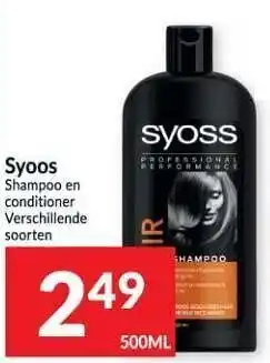 Intermarché Syoos shampoo en conditioner aanbieding