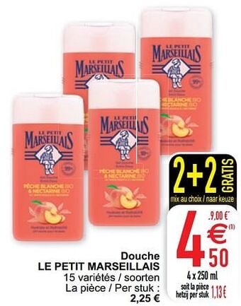 Cora Douche le petit marseillais aanbieding