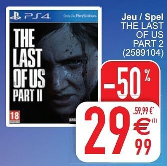 Cora Jeu - spel the last of us part 2 aanbieding
