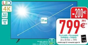 Cora Samsung tv led - led-tv ue70au7100 aanbieding