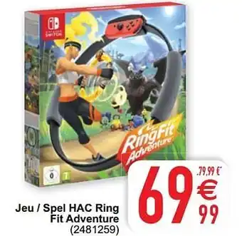 Cora Jeu - spel hac ring fit adventure aanbieding