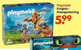Playmobil knights - dwergenkoning