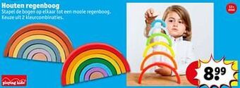 Kruidvat Houten regenboog aanbieding