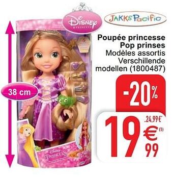 Cora Poupée princesse pop prinses aanbieding