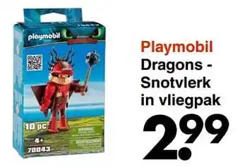 Playmobil dragons - snotvlerk in vliegpak