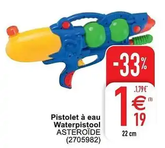 Pistolet à eau waterpistool asteroïde
