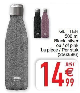 Cora Gourdes double paroi - dubbelwandige drinkbussen glitter aanbieding