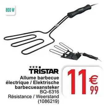 Cora Allume barbecue électrique - elektrische barbecueaansteker bq-6316 aanbieding