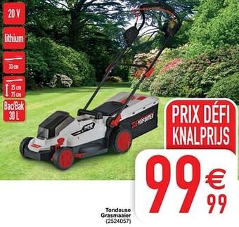 Cora X-performer tondeuse grasmaaier aanbieding
