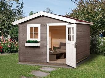 Brico Weka tuinhuis 160 GR2 250x250cm aanbieding