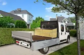 Brico Weka tuinkussen opbergbox 360 Wood 190x80cm aanbieding