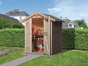 Brico Weka blokhut 317 GR.1 onbehandeld 2m² aanbieding
