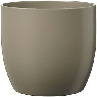 Brico Bloempot ’Basel’ grijs 16 x 15 cm aanbieding