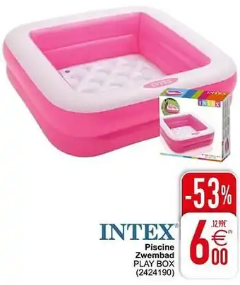 Cora Piscine zwembad play box aanbieding