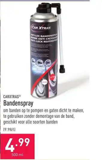 ALDI Carxtras Bandenspray aanbieding